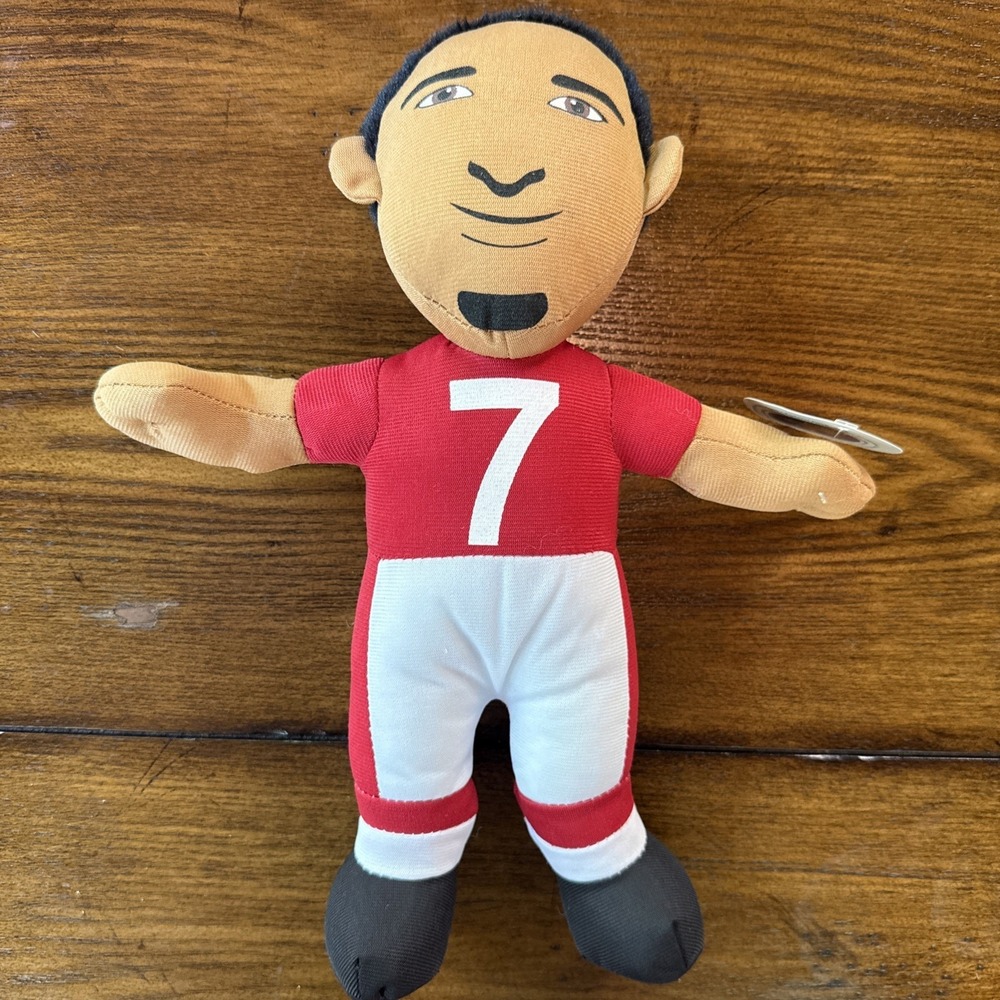 Colin Kaepernick 14" Plush Rally Men Football NFLPA Toy San Francisco 49ers